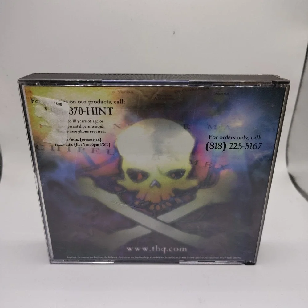 Red Jack Revenge of Brethren Windows 95 Mac OS PC Game Cyberflix 1998 Sealed‎